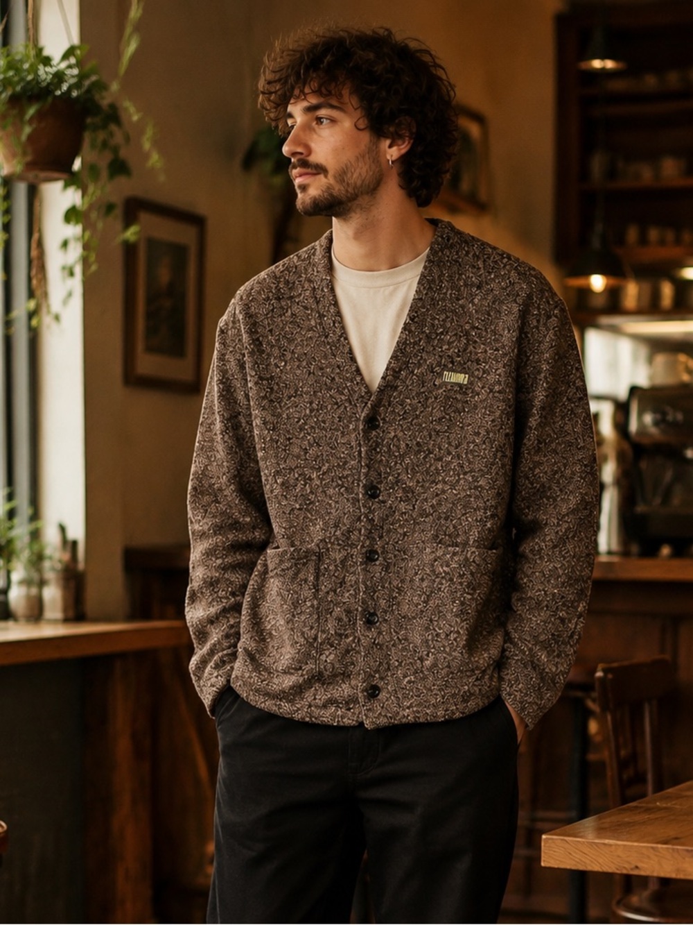 Pleasures Now Thick Cardigan Men's Medium
